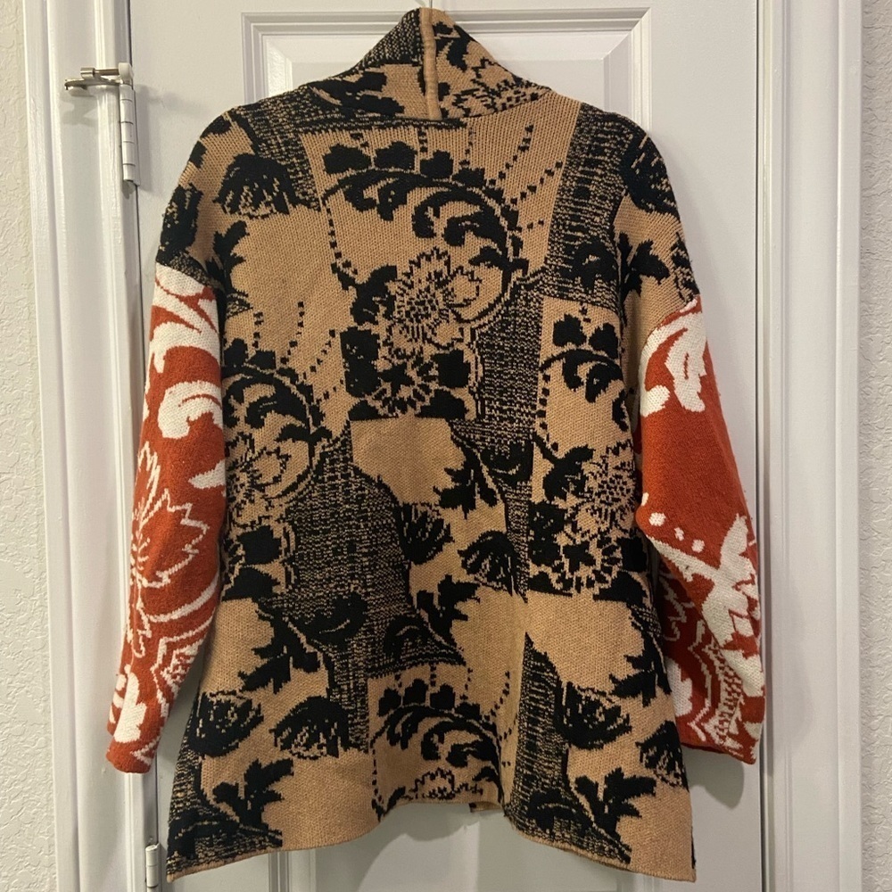 Anthropologie - Lola Cocoon Open Front Knit Cardigan - Picture 16 of 16